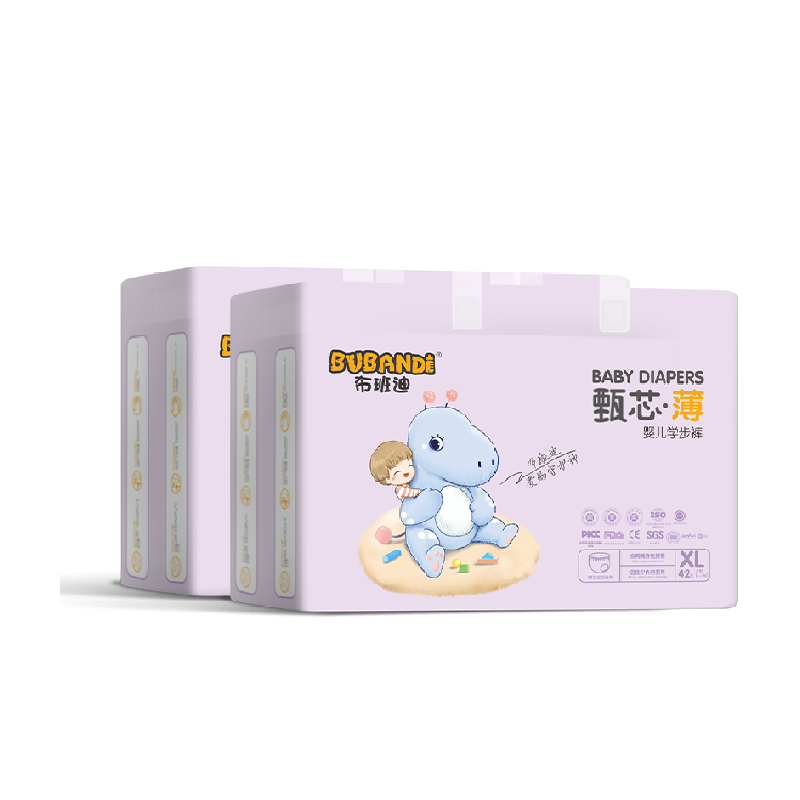 布班迪甄芯薄拉拉裤XL男女通用婴童尿不湿超薄透气新生婴儿纸尿裤