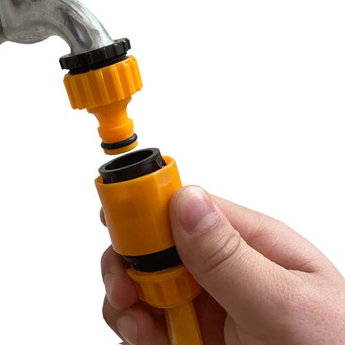 4分6分洗车水枪水管快速接配件塑料标准接通水接头洗衣机水龙头接