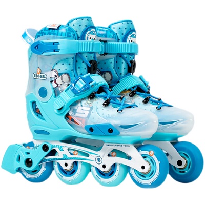 米高儿童轮滑鞋海底小纵队联名款