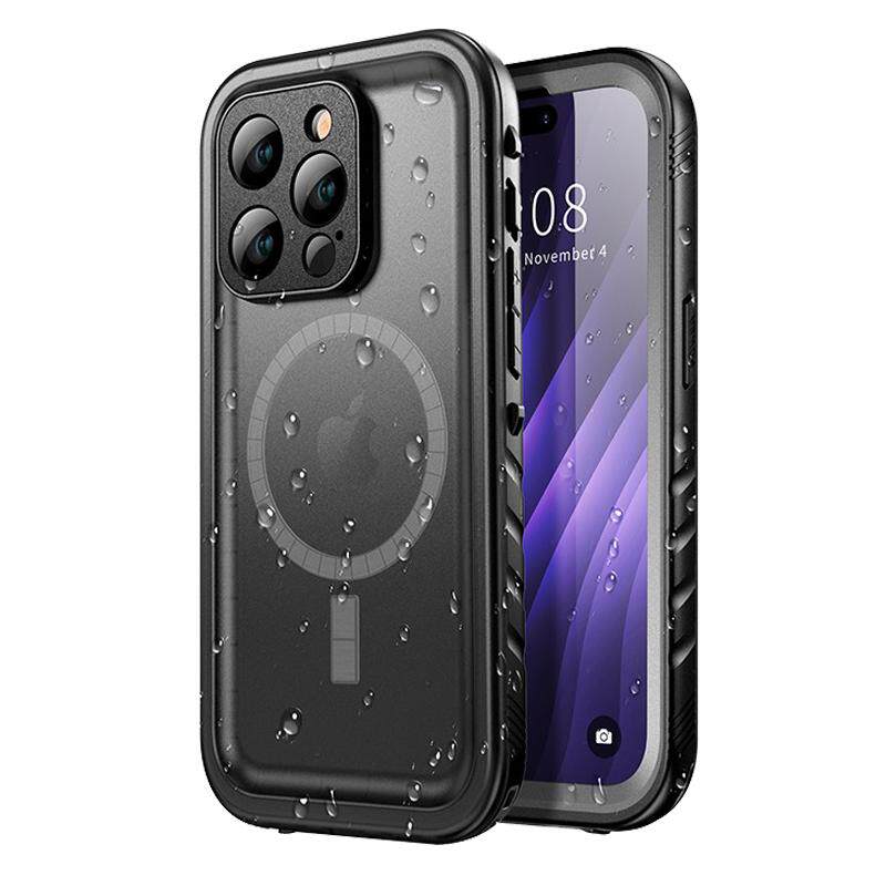 随行盾(SPORTLINK)适用于苹果magsafe磁吸手机壳iphone15Plus防水手机壳14防摔13promax