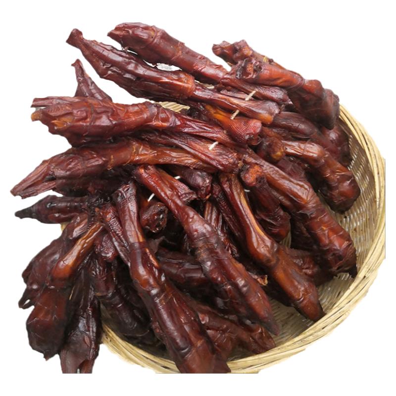 鸭脚包湖南邵阳特产柴火烟熏