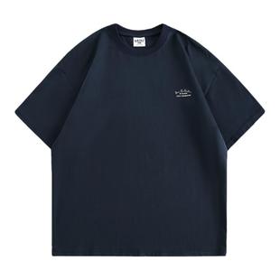 UNAps【露营】夏季日系印花短袖T恤男生休闲宽松情侣纯棉潮流tee