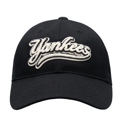 MLB官方 帽子男帽女帽冬季新款情侣鸭舌帽学院风棒球帽休闲运动帽