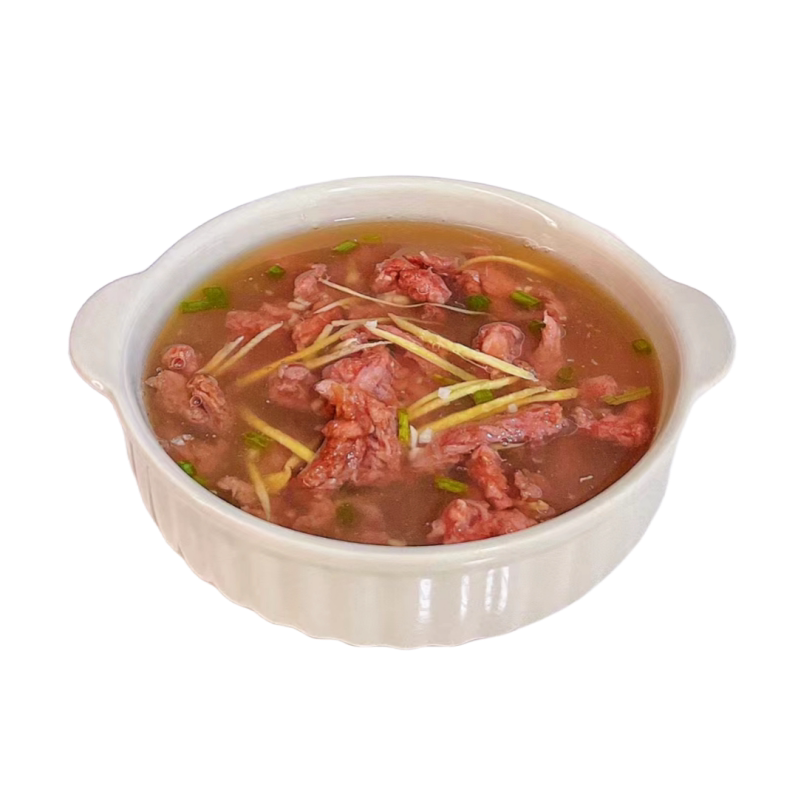 闽南泉州牛肉羹肉滑水煮牛肉片