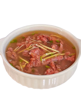 闽南泉州牛肉羹肉滑水煮牛肉片