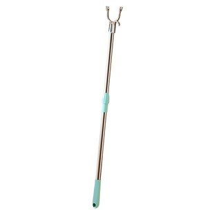 撑衣杆家用晾衣杆叉丫长可伸缩挂衣叉晒衣服挑杆取衣架阳台不锈钢