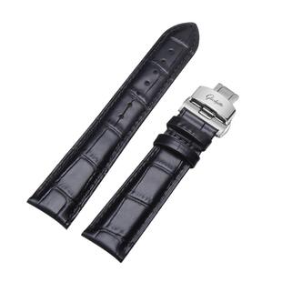 格拉苏蒂手表带真皮表带适用原装男参议院 原创精髓 偏心月相表链