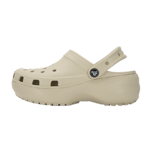 Crocs卡骆驰洞洞鞋女鞋厚底云朵克骆格休闲拖鞋沙滩鞋凉拖206750