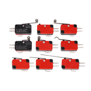 【10只】小型行程开关V-152/155/156-1C25限位自复位微型微动开关