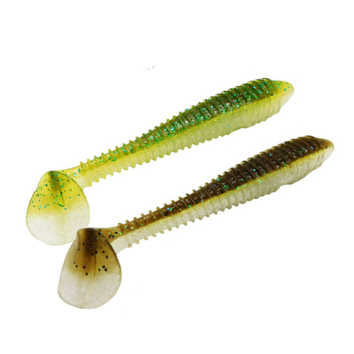 T尾软饵路亚螺纹大胖子泳姿lure