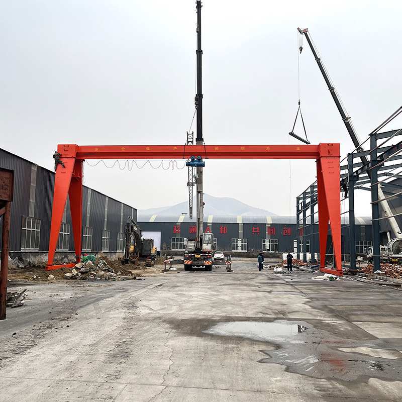 龙门吊起重机5吨10吨20吨大型室外轨道式行吊无线遥控门式起重机