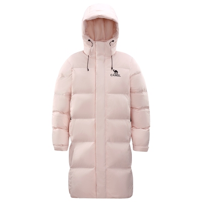 骆驼户外三防羽绒服中长款面包服