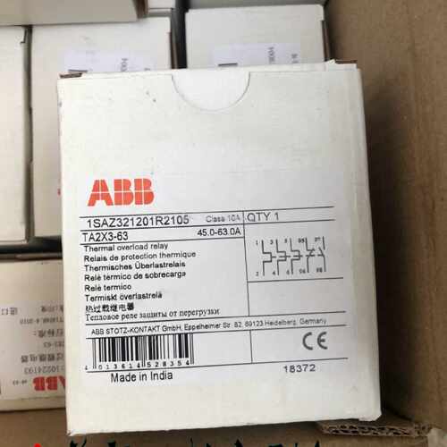 议价1SAZ321201R2015 TA2X3-63 ABB热过载继电器 现货 详情询问客