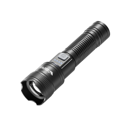 【热销20W+】强光变焦手电筒防水