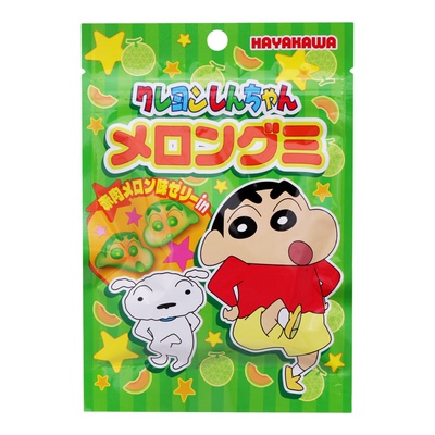 早川哈密瓜味蜡笔小新造型软糖