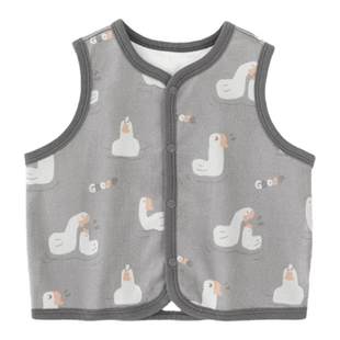 婴儿马甲春秋季外穿儿童开衫无袖小外套男童春装女童上衣宝宝背心