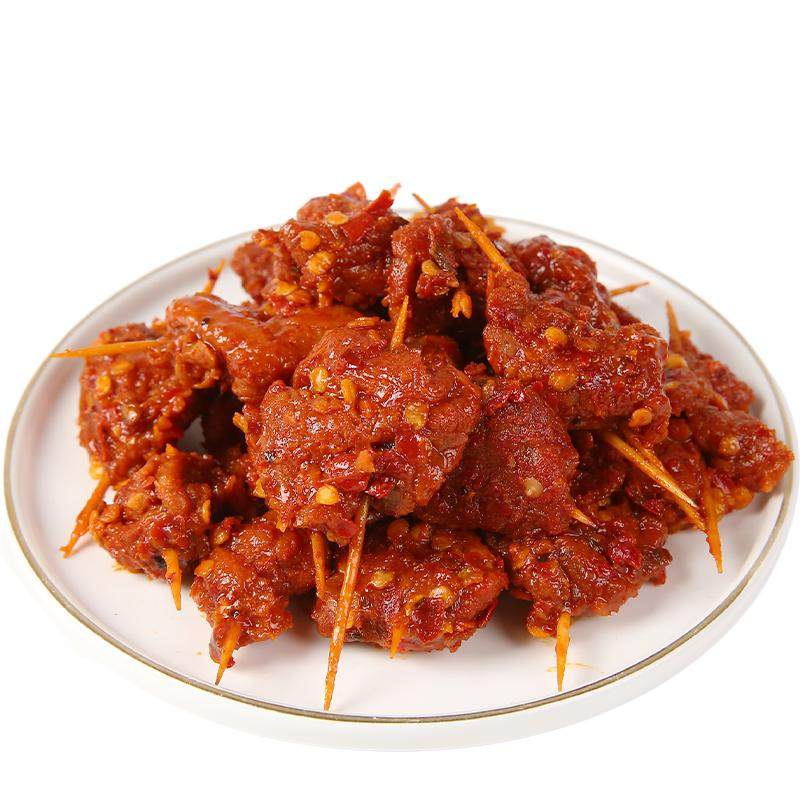 帝煌辣卤牙签牛肉串帝皇卤味