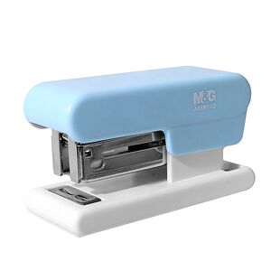 晨光迷你订书机小号套装学生用带起钉器ins风高颜值小型简约可钉中缝便携省力办公用12号钉子儿童可爱定书机