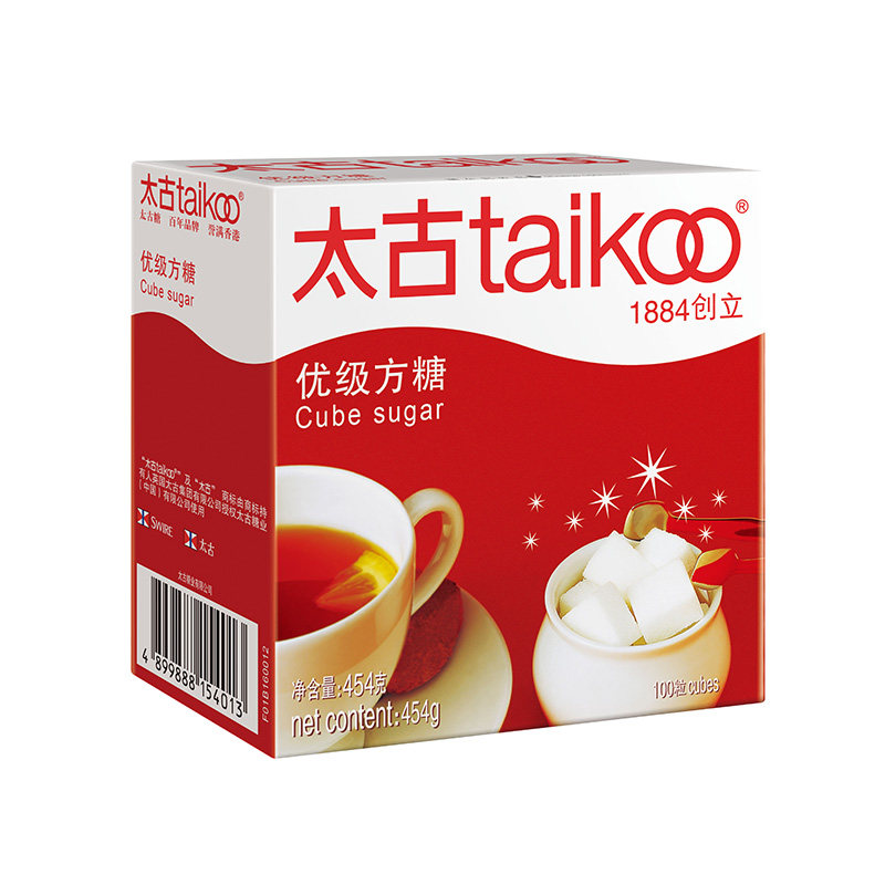 taikoo太古优级方糖454g咖啡专用糖方块糖块白砂糖咖啡奶茶伴侣糖