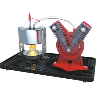 斯特林蒸汽发动机模型引擎发动机学生物理steam科学实验玩具套装