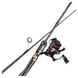 哈斯达蝴蝶微物竿实心竿稍ul路亚竿超软弹射马口竿纺车轮套装