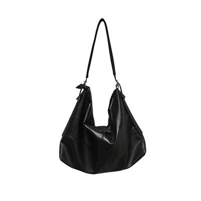 小脏柜 韩国小众ins托特包超软皮质感休闲慵懒风大容量单肩斜挎包