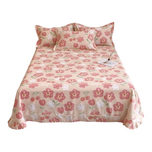 全棉加厚磨毛床单单件纯棉被单秋冬季加厚保暖单双人单子1.5/1.8