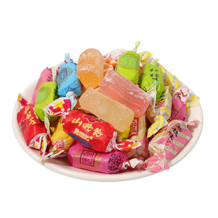 圣福记高粱饴软糖独立包装侯美丽拉丝糖怡山东特产老式休闲喜糖果