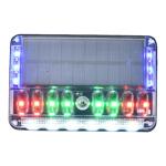 太阳能爆闪警示灯照地驻车示廊边灯强磁防追尾大货车雾闪后灯震动