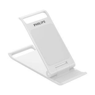 飞利浦手机支架桌面懒人直播拍摄专用平板iPad床头通用折叠支撑架多用简约小巧便携随身可调节角度网课家用