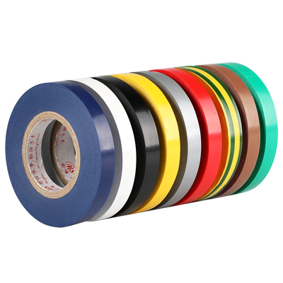 明慎PVC电工胶带绝缘胶带多色