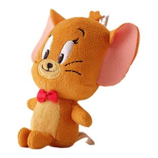 HUGKIS猫和老鼠毛绒挂件钥匙扣可爱玩偶公仔生日情侣送礼