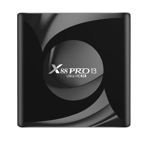 原生机顶盒X88 PRO 13安卓13高清8k电视盒子WIFI6蓝牙5播放器64GB