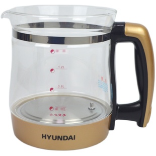 HYUNDAI韩国养生壶BD-YS1808加厚玻璃茶壶单壶身原装配件：壶体