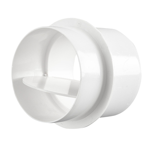 PVC换气扇塑料止回阀气单向止逆阀排风管道防回风110 160 180 200