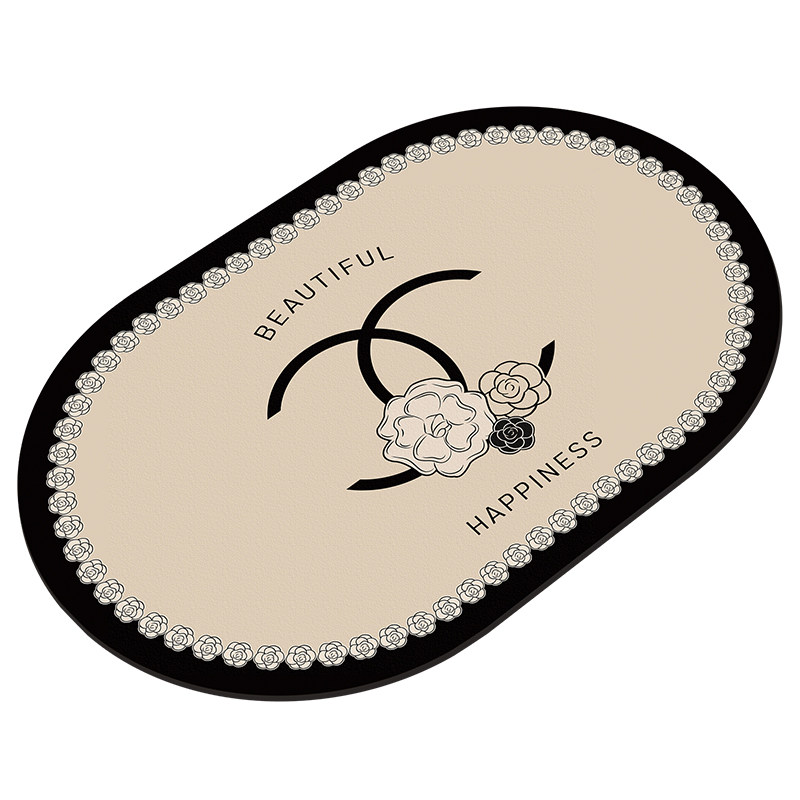 2025新款浴室地垫氧气硅吸水垫