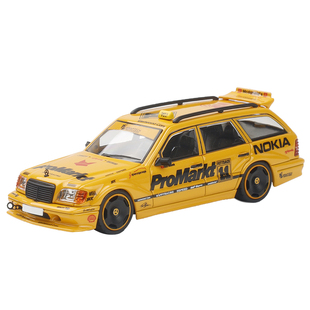奔驰E级 S124 MODEII EVO2 旅行车 Mortal 1:64 合金仿真汽车模型