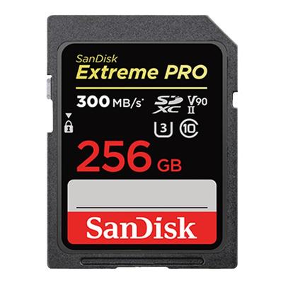 闪迪256g高速V90单反4k内存卡