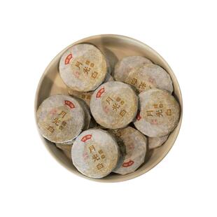 格香糯米香茶+云南高山古树月光白景迈山白茶7克玲珑小饼42片/筐