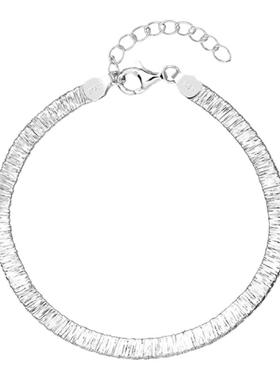 adhora光身软银丝手链女简约气质高级感手环2024秋冬新款手饰