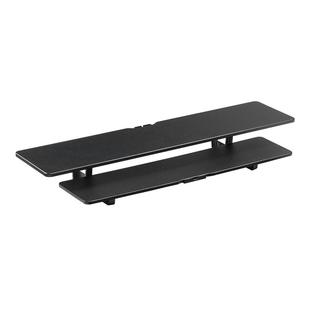 日本山业sanwa电脑增高架显示器抬高支架桌面双层置物架办公桌收纳改造神器笔记本底座人体工学ins简约台式