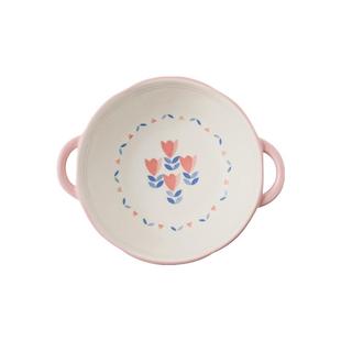 高级感双耳汤碗陶瓷大碗螺蛳粉碗拉面泡面碗大号烩面碗吃面条专用