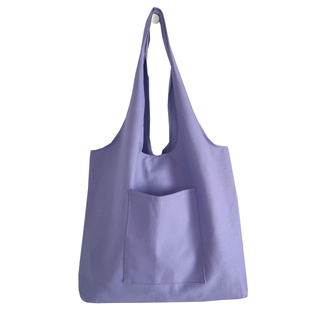 2025年秋冬新款大容量纯色简约背心帆布包包男女单肩手提托特包袋