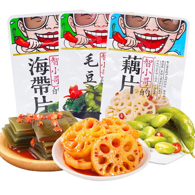 智小哥香辣藕片海带片湖南特产