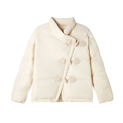 诗写新中式短款立领羽绒服