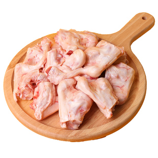 草原羔羊羊拐筋新鲜原切羊拐骨10斤内蒙古清真羊蹄带筋羊拐弯