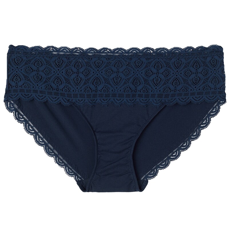 IntImissimi舒适中腰蕾丝内裤