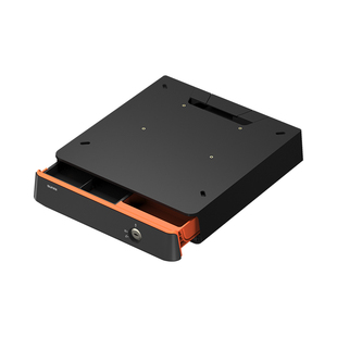 SUNMI商米Q宝钱箱通用抽屉式收银箱钱匣超市分格收银台收钱放现金盒子商用钱柜ABS高分子面板带锁小钱箱