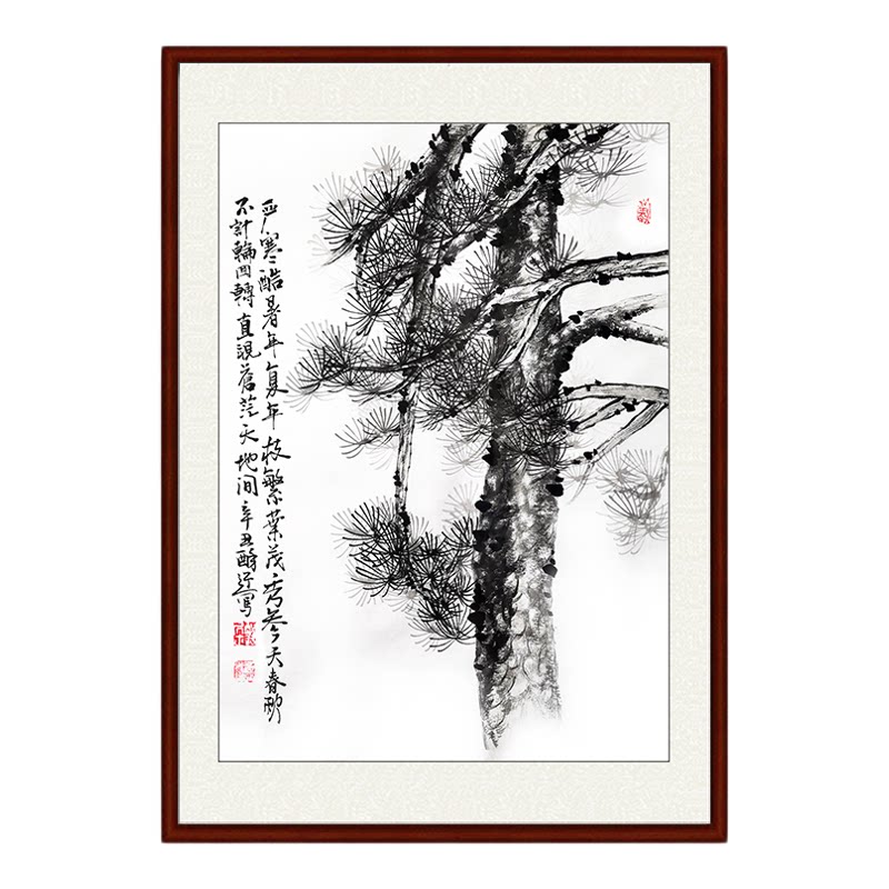 专业手工花鸟真迹竖幅国画水墨画