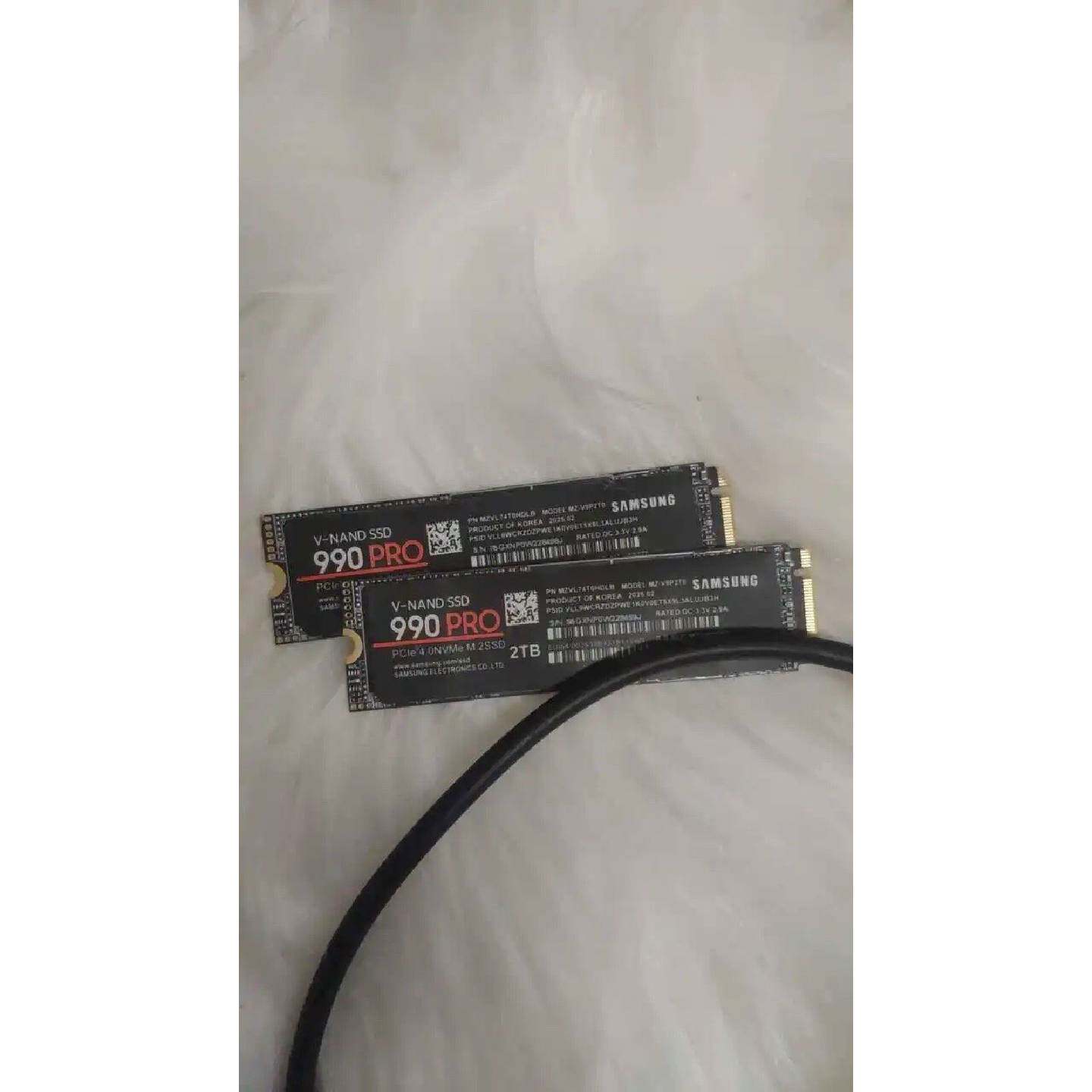 全新三星990PRO2T固态硬盘M.2固态NVME协议PC议价